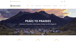 Desktop Screenshot of peakstoprairies.org